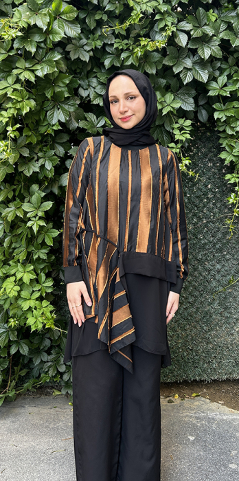 Bey's Design Bakır Simli Tunik BAKIR - 1