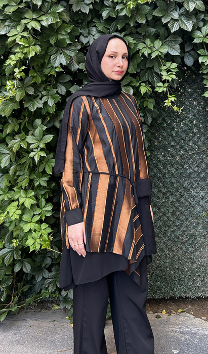 Bey's Design Bakır Simli Tunik BAKIR - 2