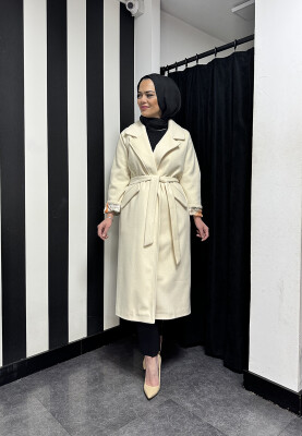 Bey's Design Kaşe Kaban EKRU - 2