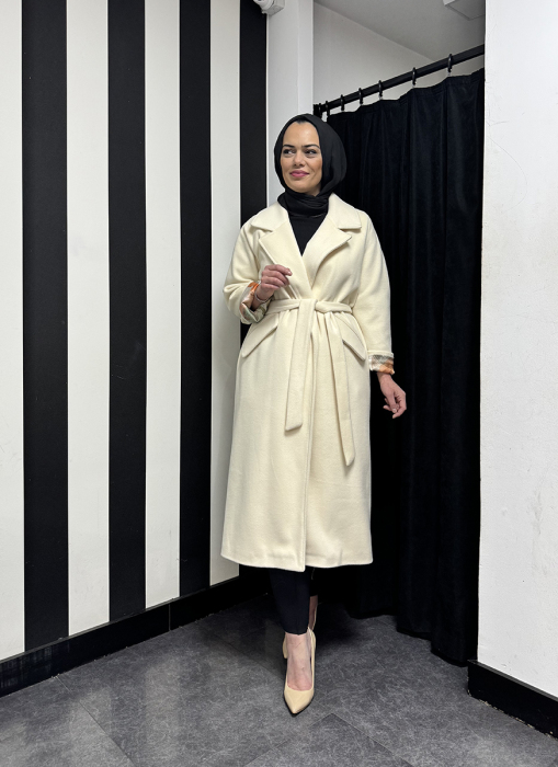 Bey's Design Kaşe Kaban EKRU - 3
