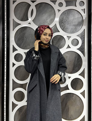Bey's Design Kaşe Kaban GRİ - 7