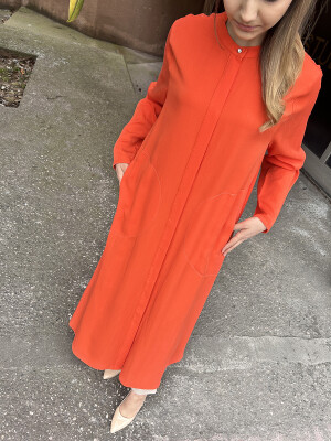Bey's Design Keten Uzun Gömlek NarÇiceği - 3