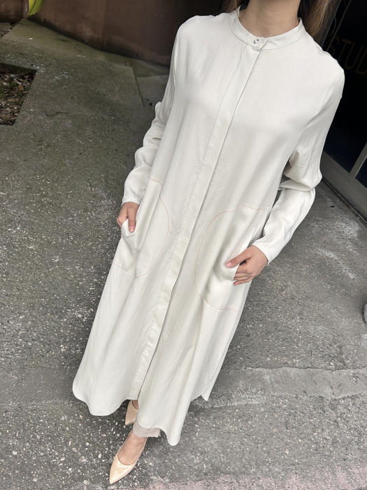 Bey's Design Keten Uzun Gömlek TAŞ - 3