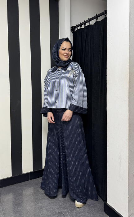 Beys Design Mini Ceket LACİVERT - 1