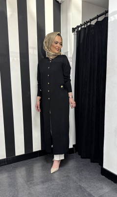 Bey's Triko Uzun Kap SİYAH - 3
