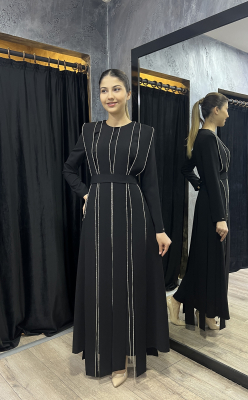 Senna Tease Dress SİYAH - 5