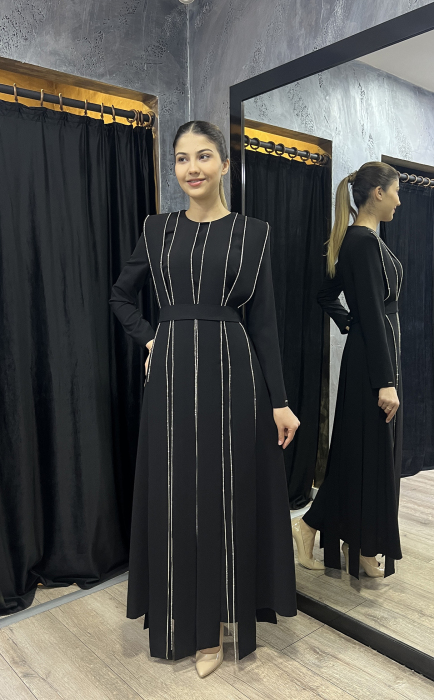 Senna Tease Dress SİYAH - 5