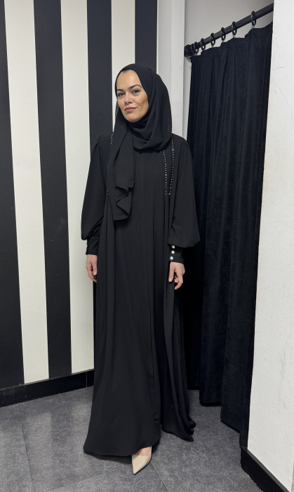 YaQa Madica Abaya SİYAH - 2