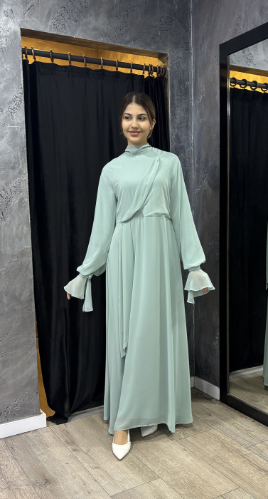 YaQa Naga Elbise MİNT - 2
