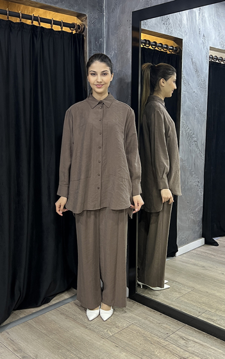 Cloche Hera Pantolon KAHVE - 2