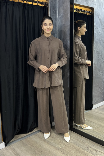 Cloche Hera Pantolon KAHVE - 3