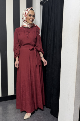 Cloche Jasmin Elbise BORDO 