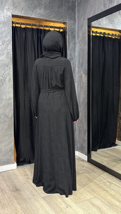 Cloche Jasmin Elbise SİYAH - 4