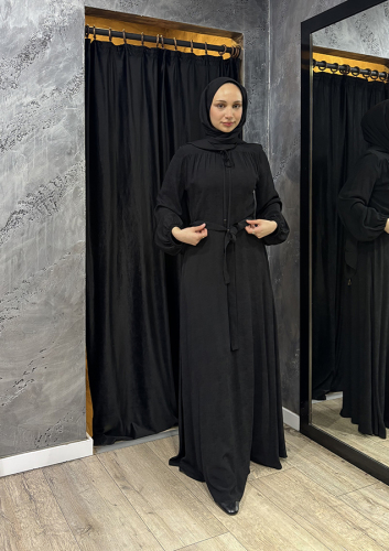 Cloche Jasmin Elbise SİYAH - 5