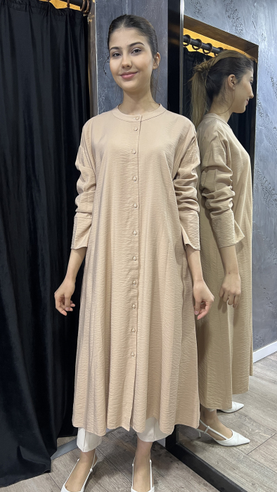 Cloche Navis Uzun Tunik CAMEL - 2