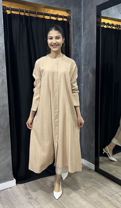 Cloche Navis Uzun Tunik CAMEL - 4