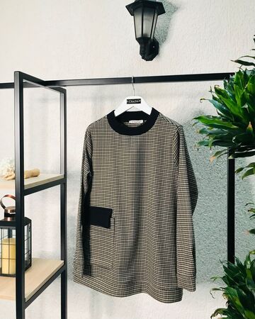 CLOCHE - Cloche Siyah Cep Detaylı Sweatshirt
