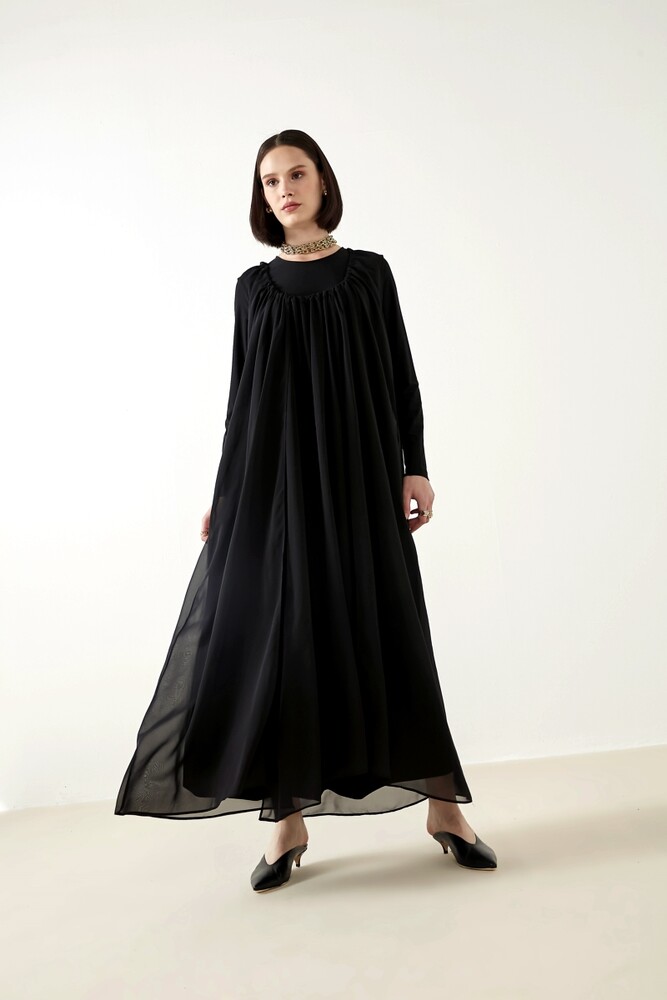 MaQ Siyah Erun Elbise
