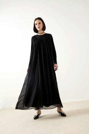 MaQ Siyah Erun Elbise - 4