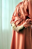 Maq Somon Buffel Elbise - Thumbnail