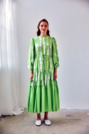 MAQ - Maq Yeşil Dewi Elbise