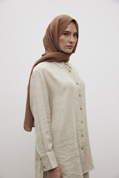 MerWish Mysa Şal CAMEL - 2