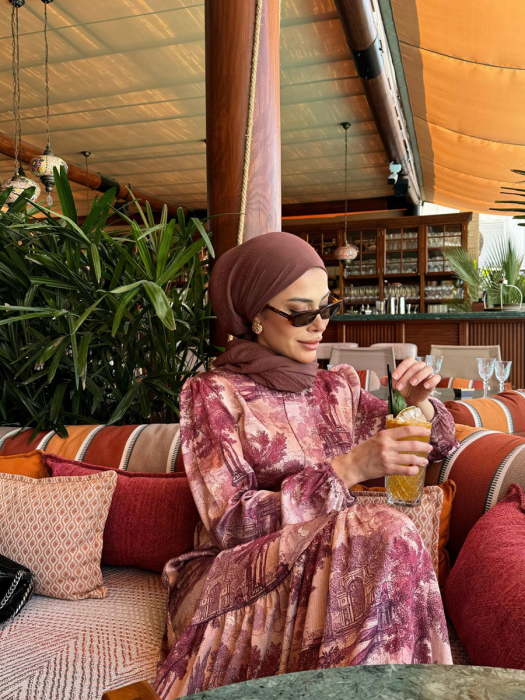 MerWish Paris Elbise BORDO - 2