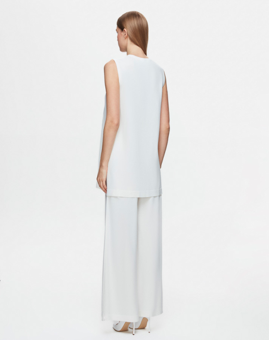 Miss Dalida Basic Kolsuz Triko Tunik EKRU - 2