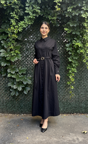 Miss Dalida Gizli Patlı Kemerli BLACK 