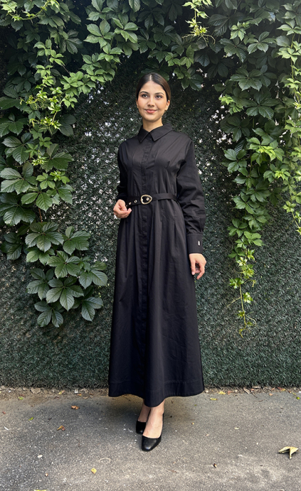 Miss Dalida Gizli Patlı Kemerli BLACK - 1