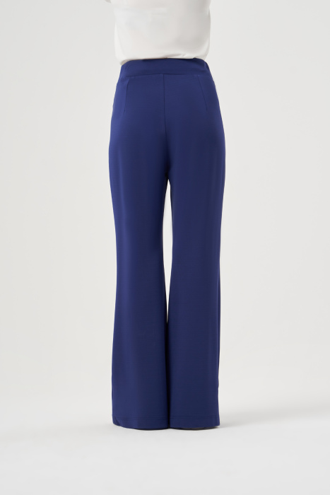 Miss Whence İspanyol Paça Pantolon LACİVERT - 3