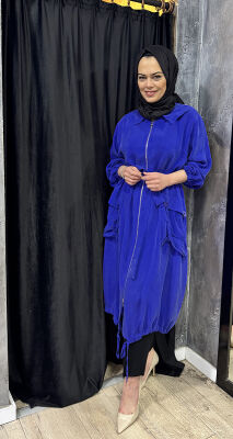 Miss Whence Kapşonlu İpek Tunik SAKS 