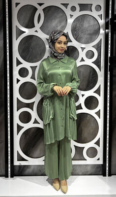 Miss Whence Mint Gömlek Takım MİNT - 3