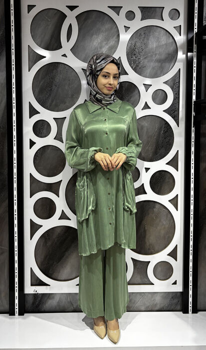 Miss Whence Mint Gömlek Takım MİNT - 3