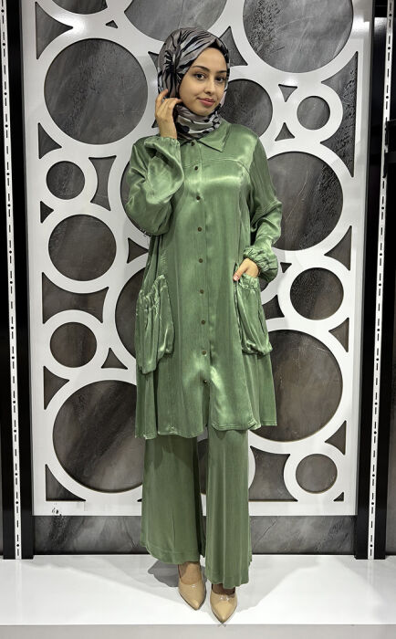 Miss Whence Mint Gömlek Takım MİNT - 1