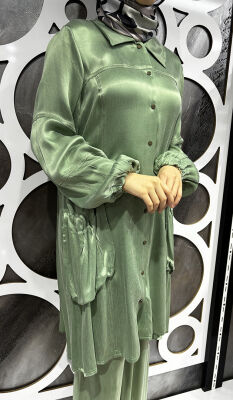 Miss Whence Mint Gömlek Takım MİNT - 6