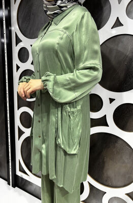 Miss Whence Mint Gömlek Takım MİNT - 8