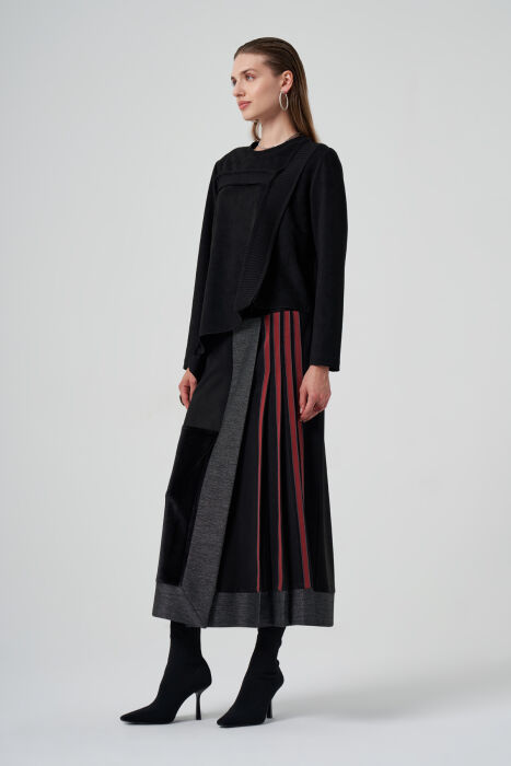 MissWhence Nubuk Tunik SİYAH - 2