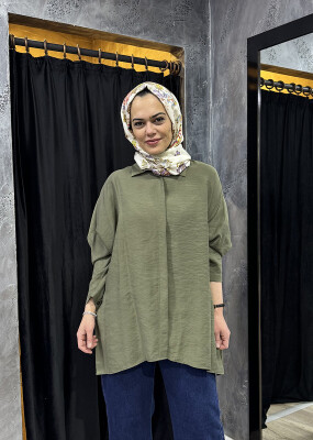 Nuss Oversize Gömlek HAKİ 
