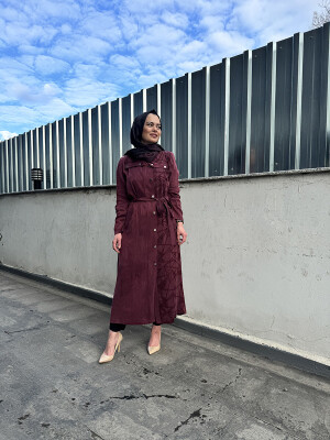 Şükran Çıtçıtlı Cupro Ferace BORDO 
