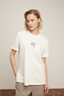 VeNöve Lola Tshirt BEYAZ 